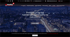 Desktop Screenshot of dimedianekretnine.com